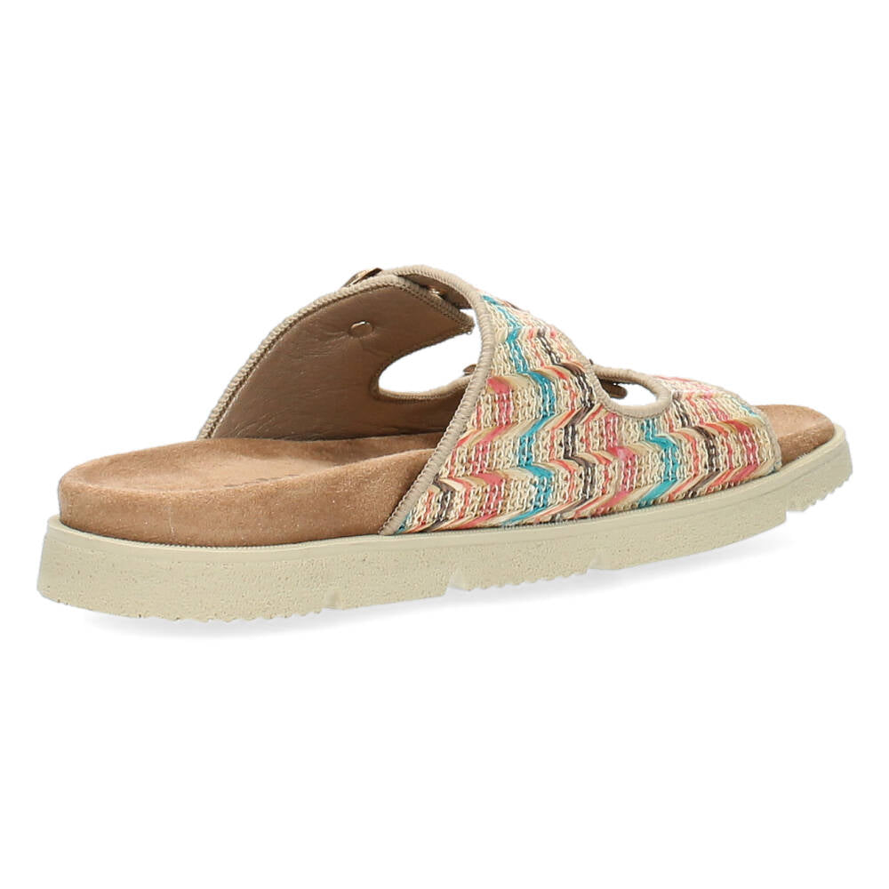 Multicolour slippers