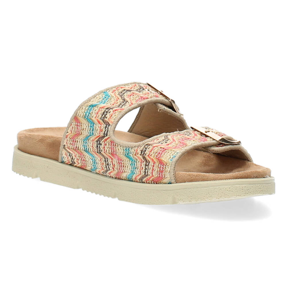Multicolour slippers
