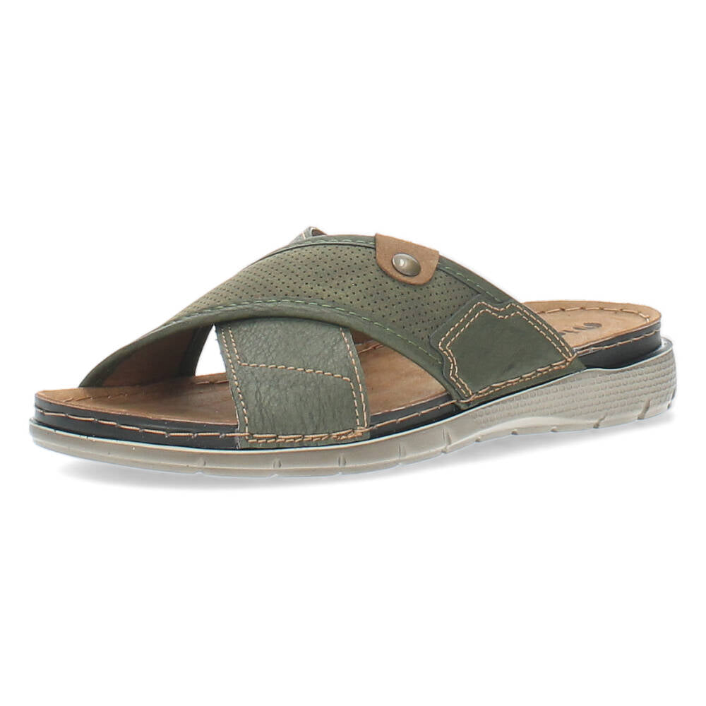 Khaki slippers