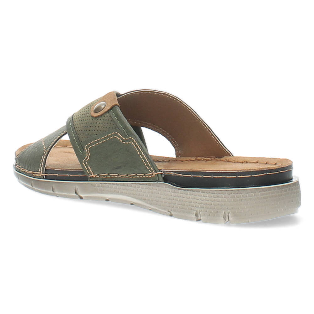 Khaki slippers
