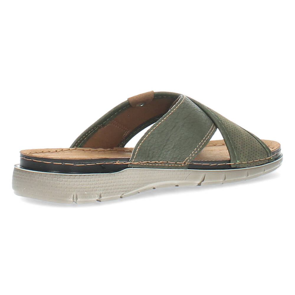 Khaki slippers