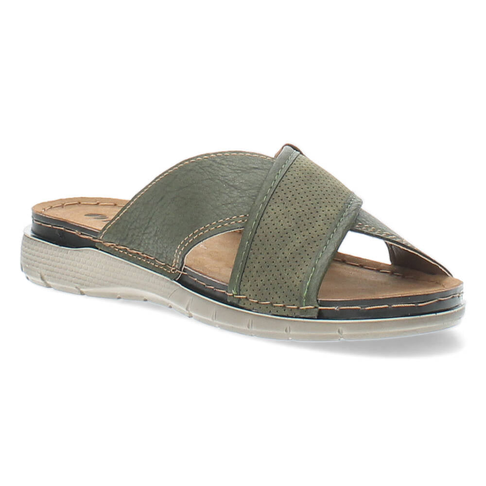 Khaki slippers