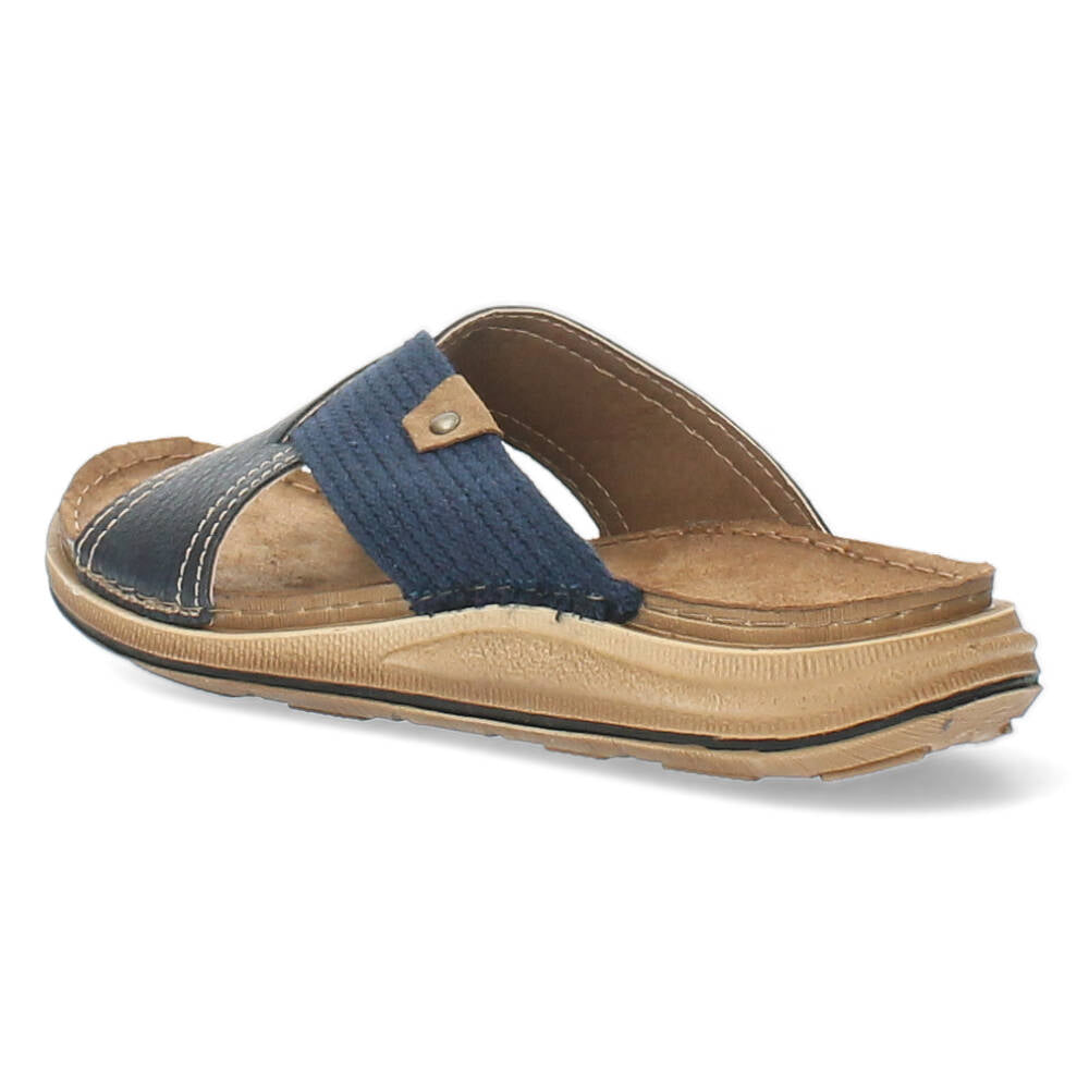 Blauwe slippers
