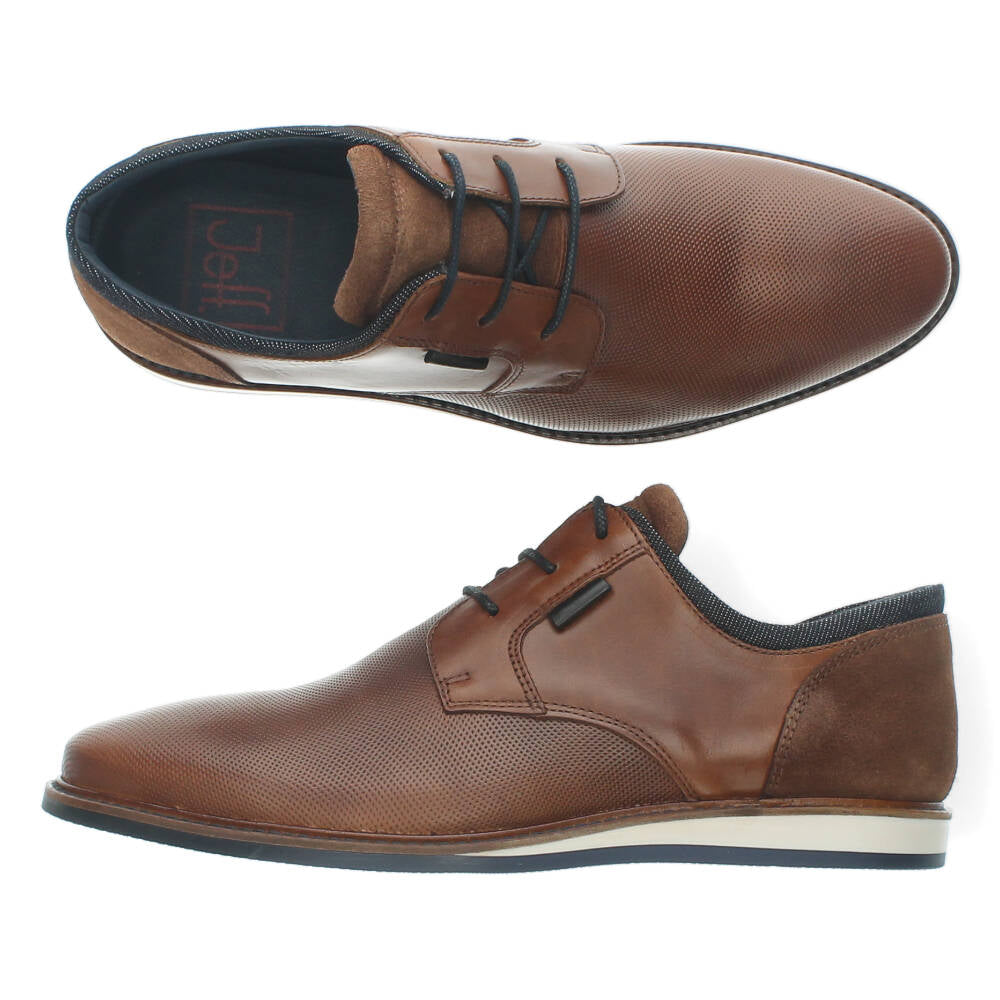 Cognac veterschoenen