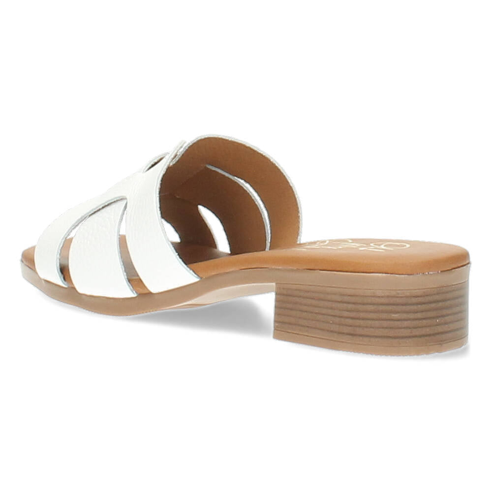 Witte slippers