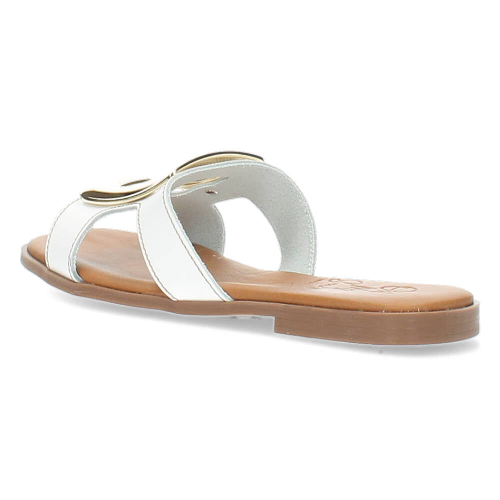 Witte slippers
