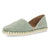 Groene espadrilles