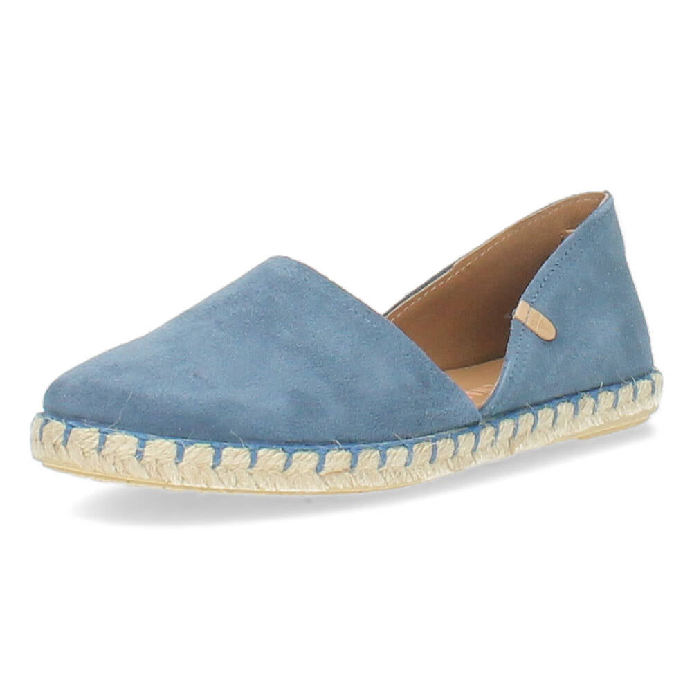 Blauwe espadrilles