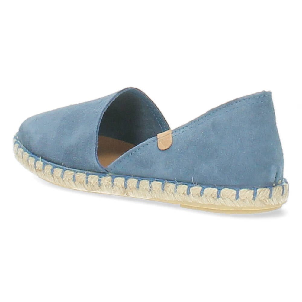 Blauwe espadrilles