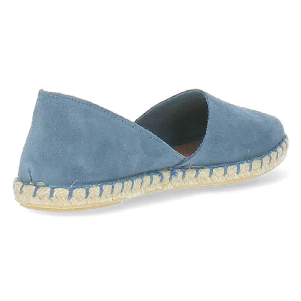 Blauwe espadrilles