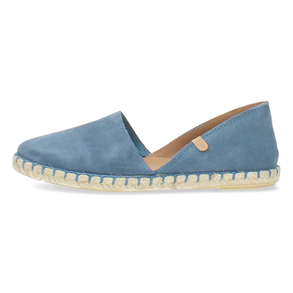 Blauwe espadrilles