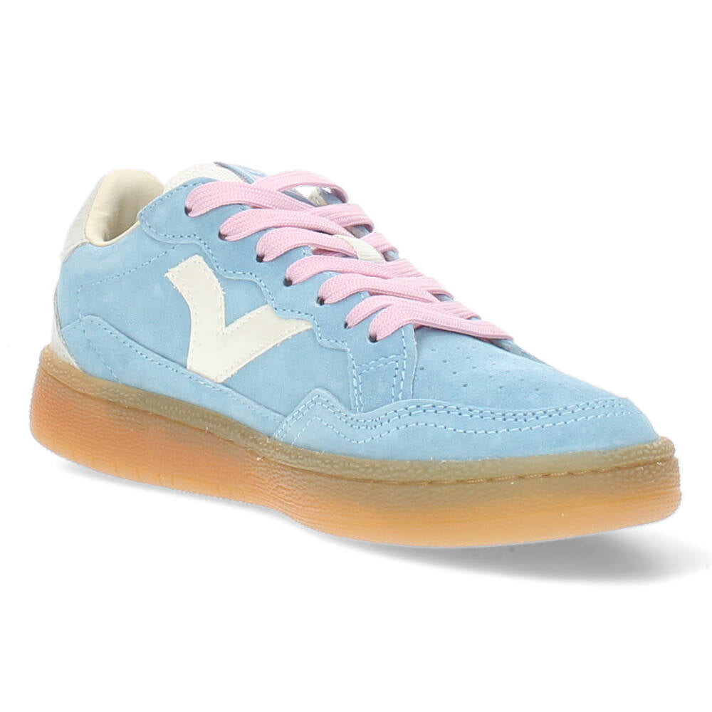 Blauwe sneakers