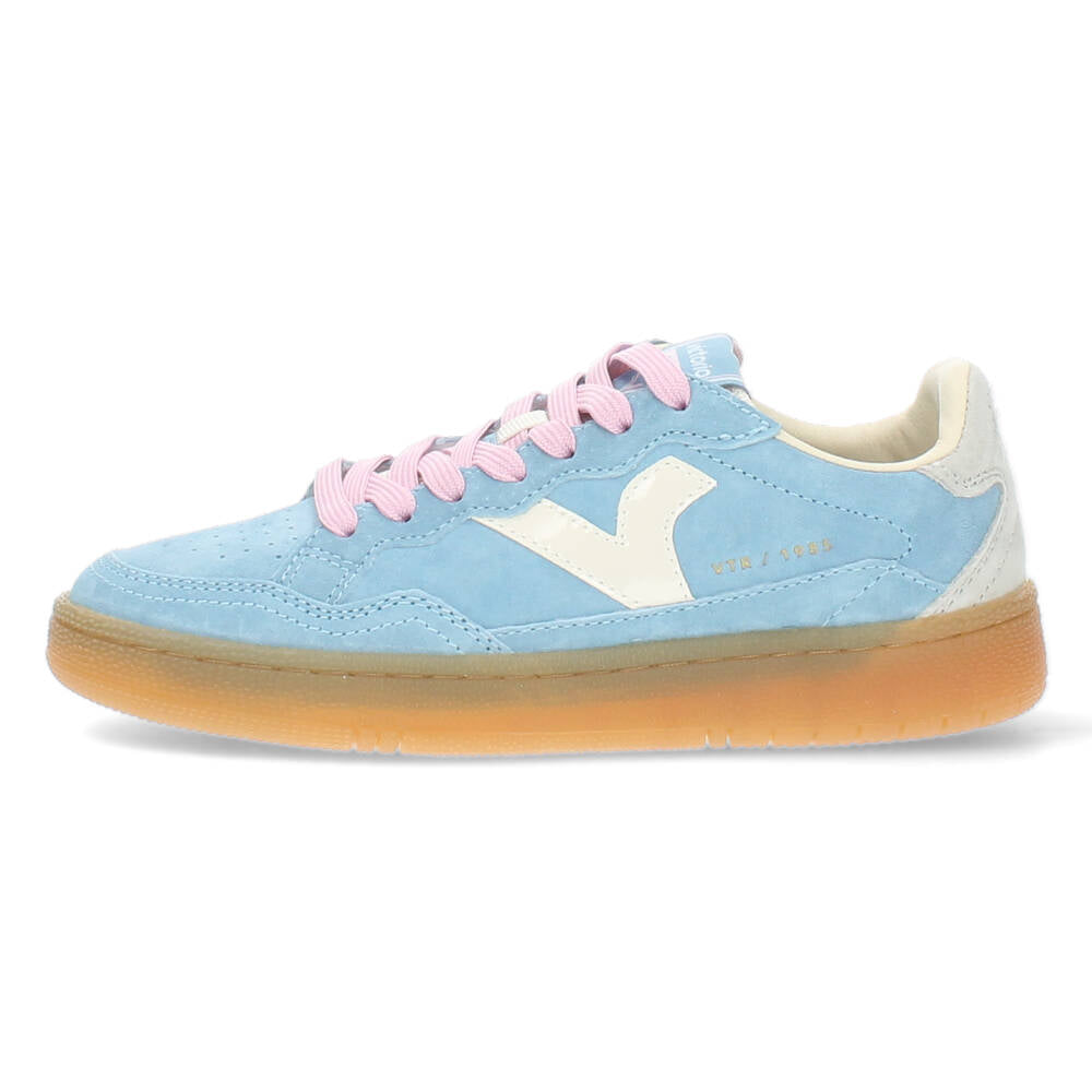 Blauwe sneakers