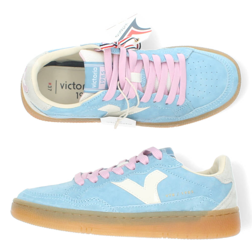 Blauwe sneakers