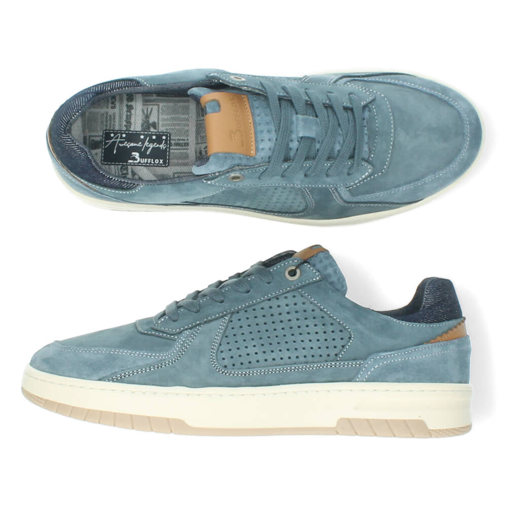 Blauwe sneakers