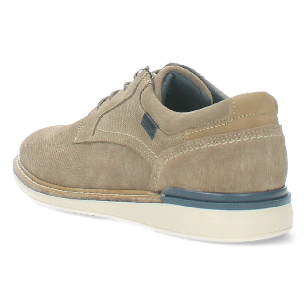 Taupe veterschoenen
