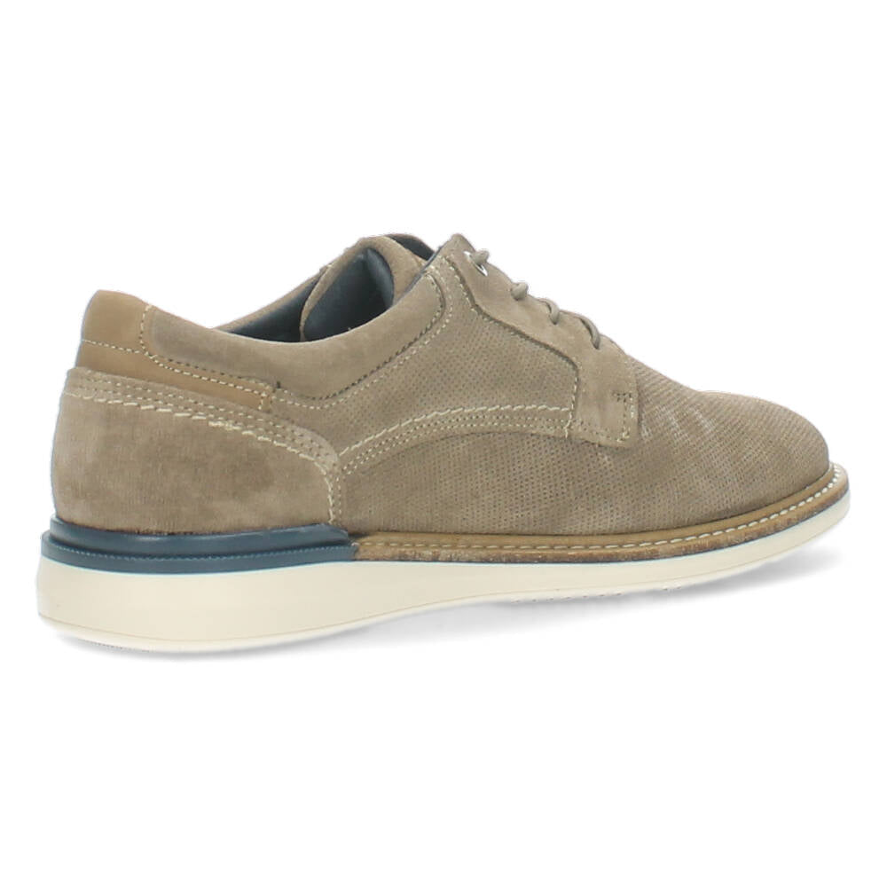 Taupe veterschoenen