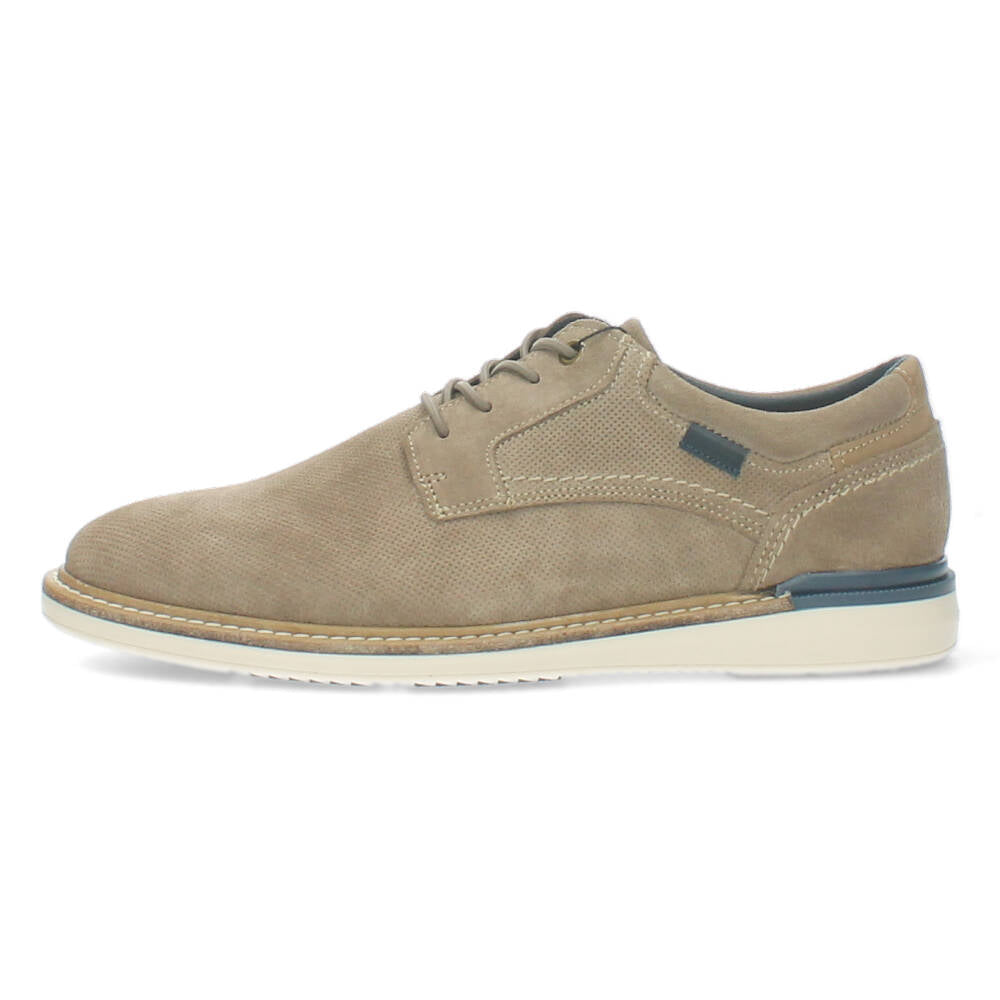Taupe veterschoenen