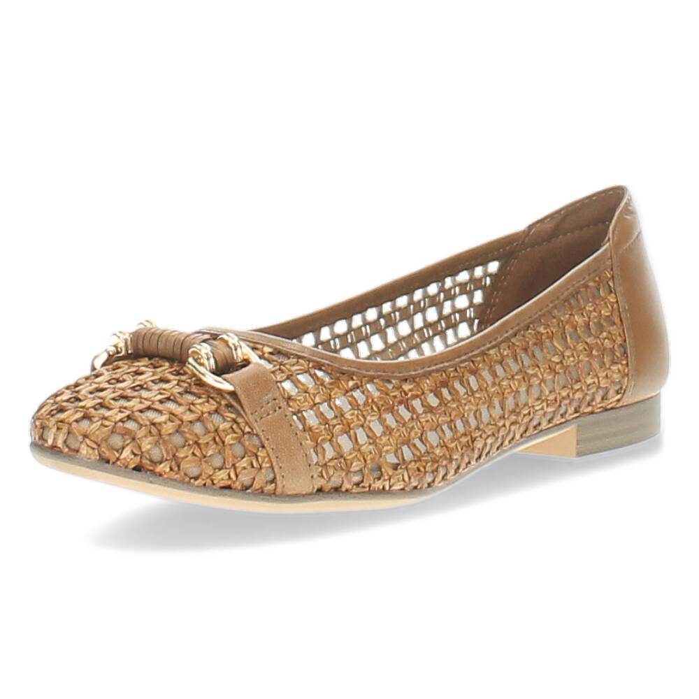 Cognac ballerina's