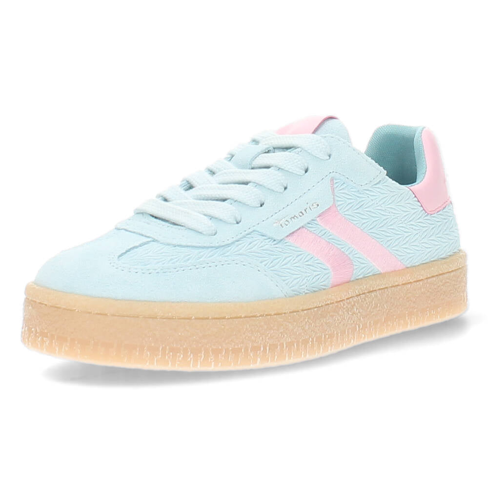 Blauwe sneakers