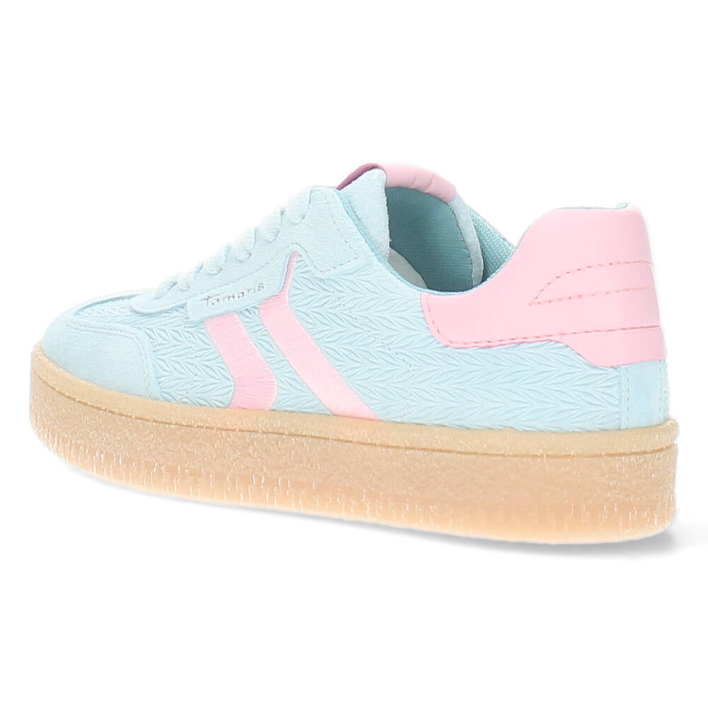 Blauwe sneakers