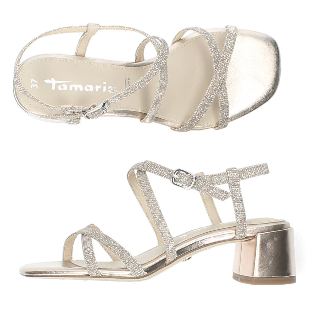 Rosé sandalen