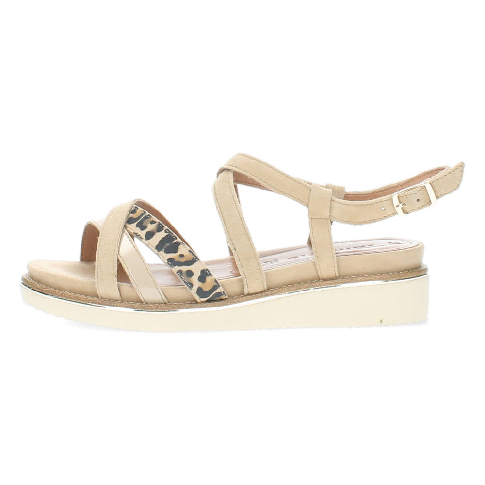 Beige sandalen