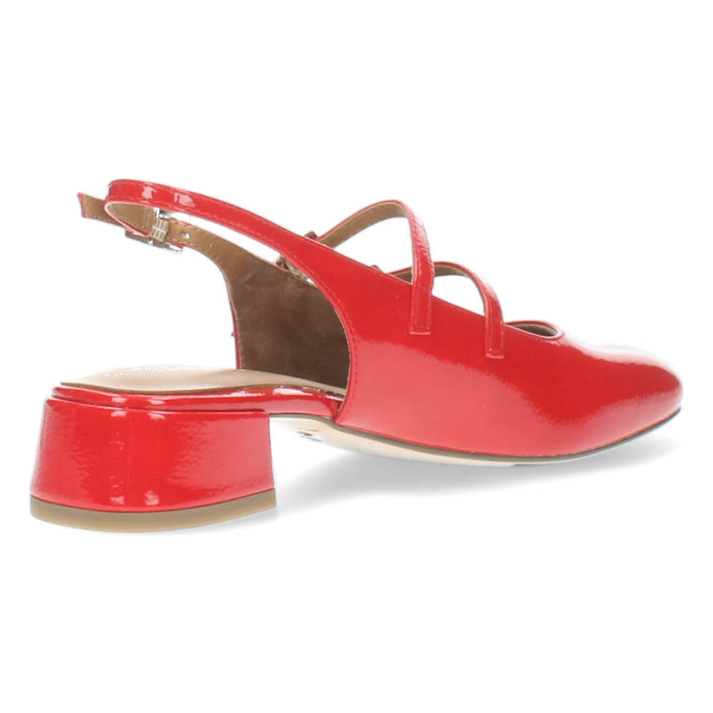 Rode slingbacks