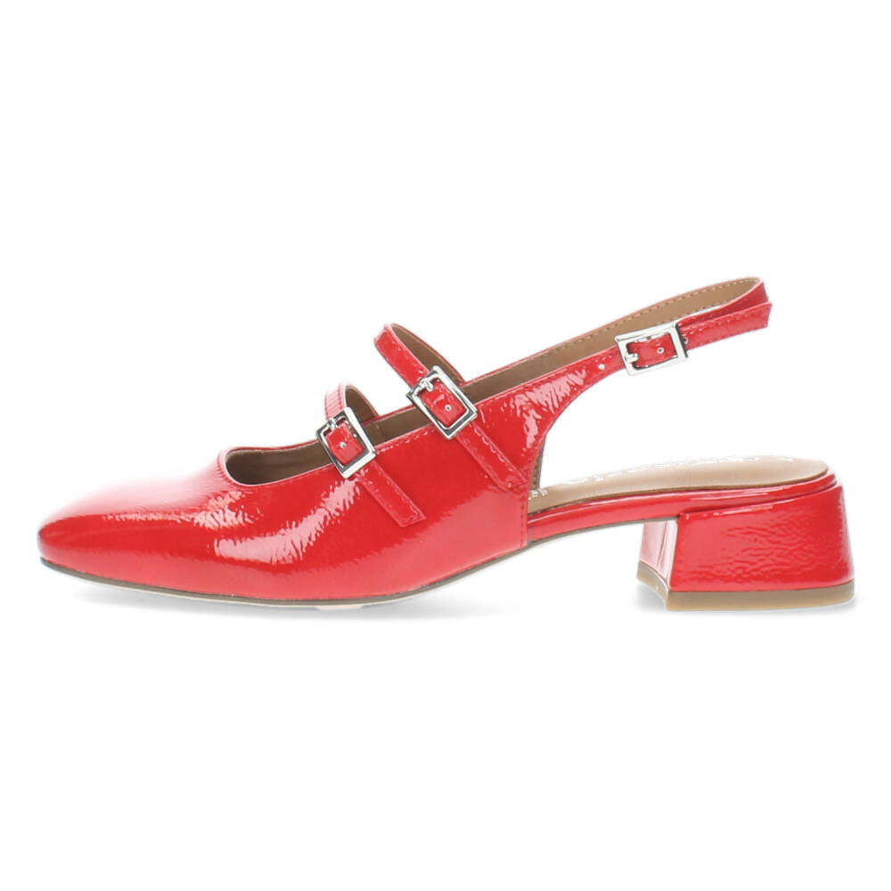 Rode slingbacks