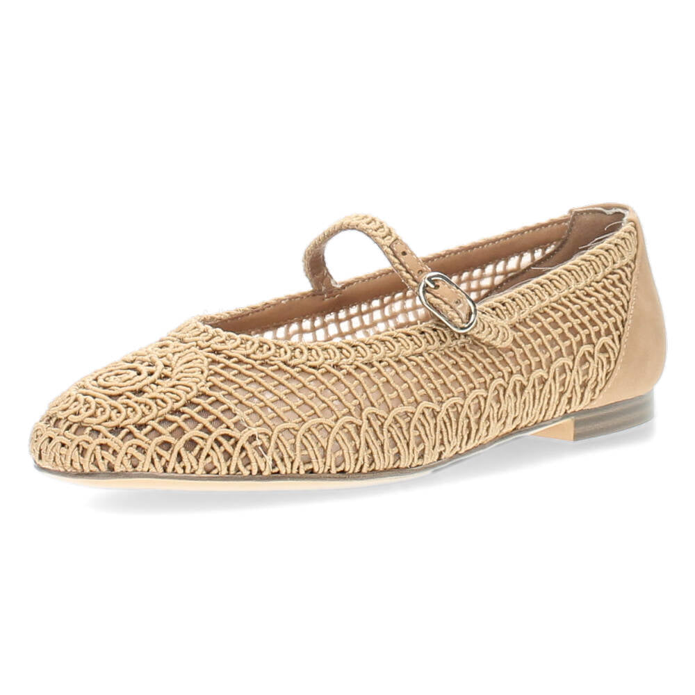 Beige ballerina's