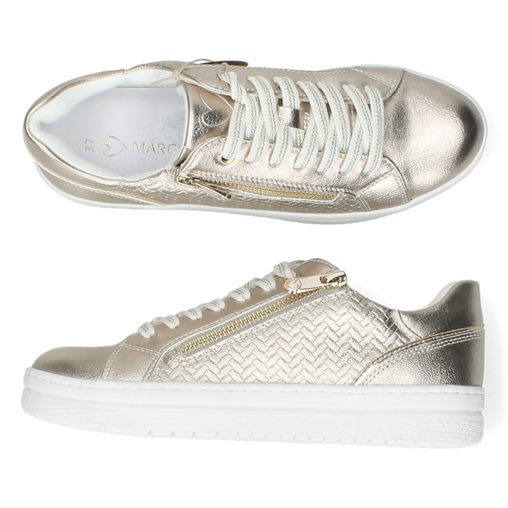 Metallic sneakers