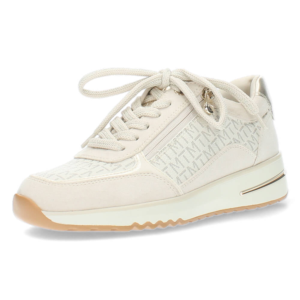 Crème kleurige sneakers