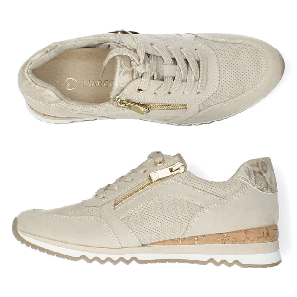 Beige sneakers