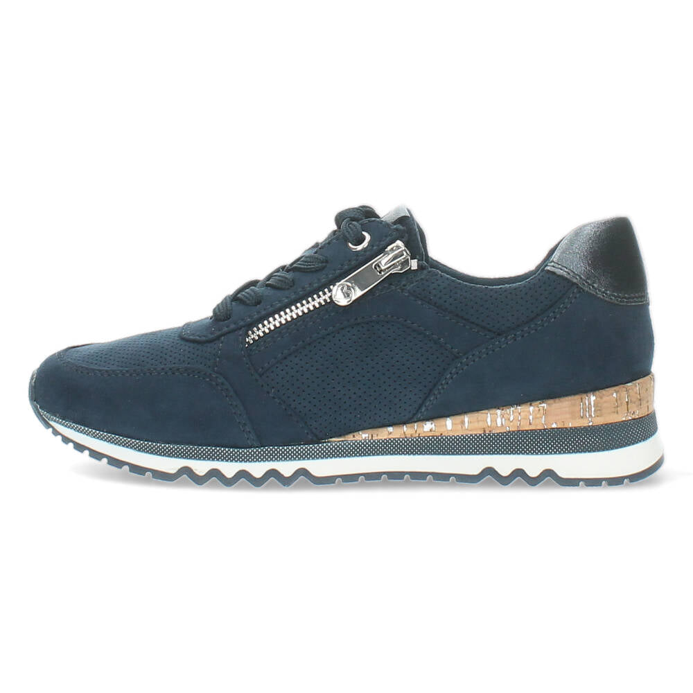 Blauwe sneakers