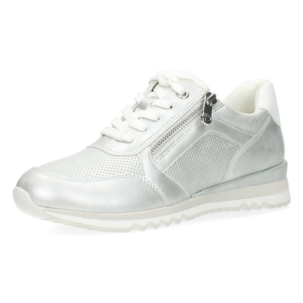 Grijze metallic sneakers