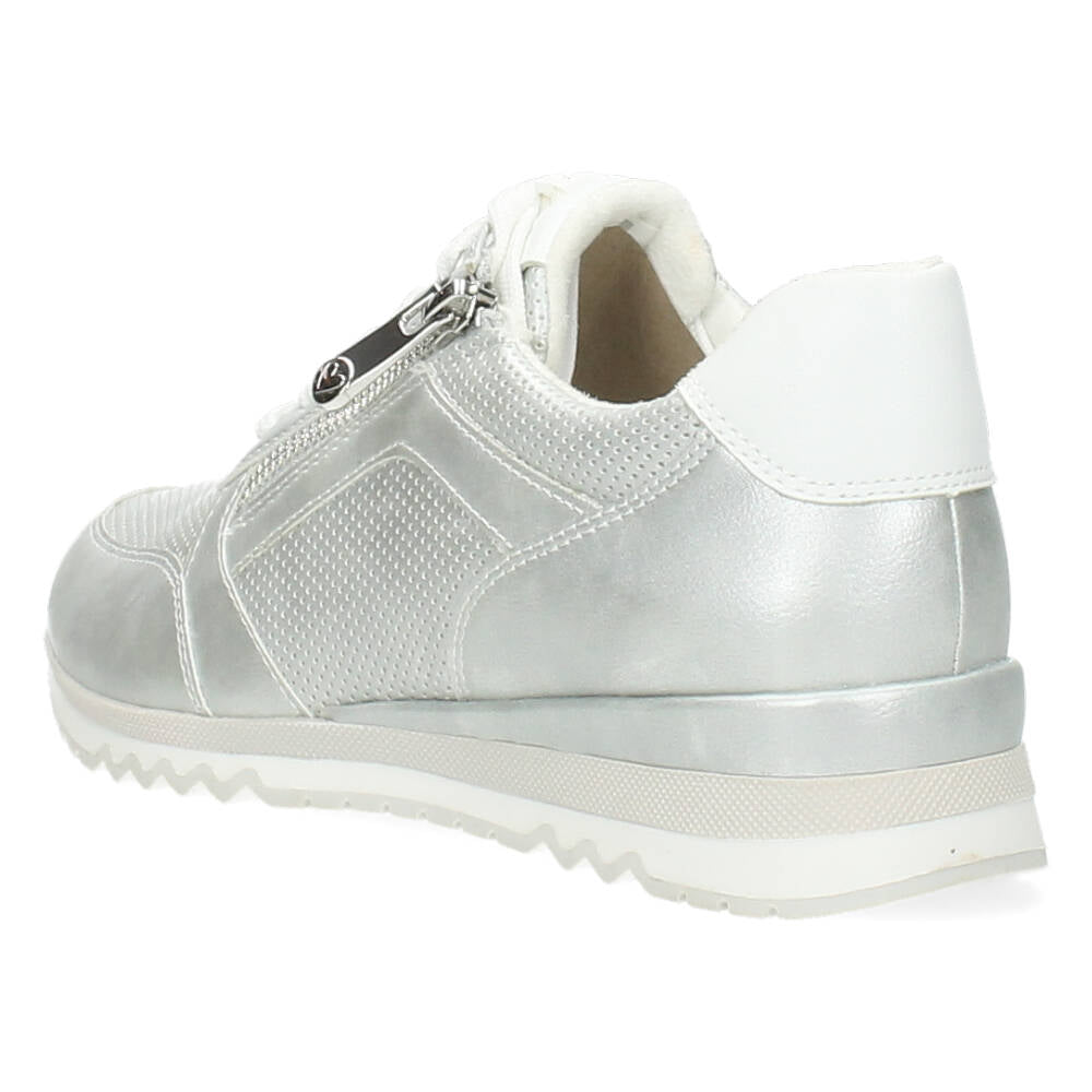 Grijze metallic sneakers