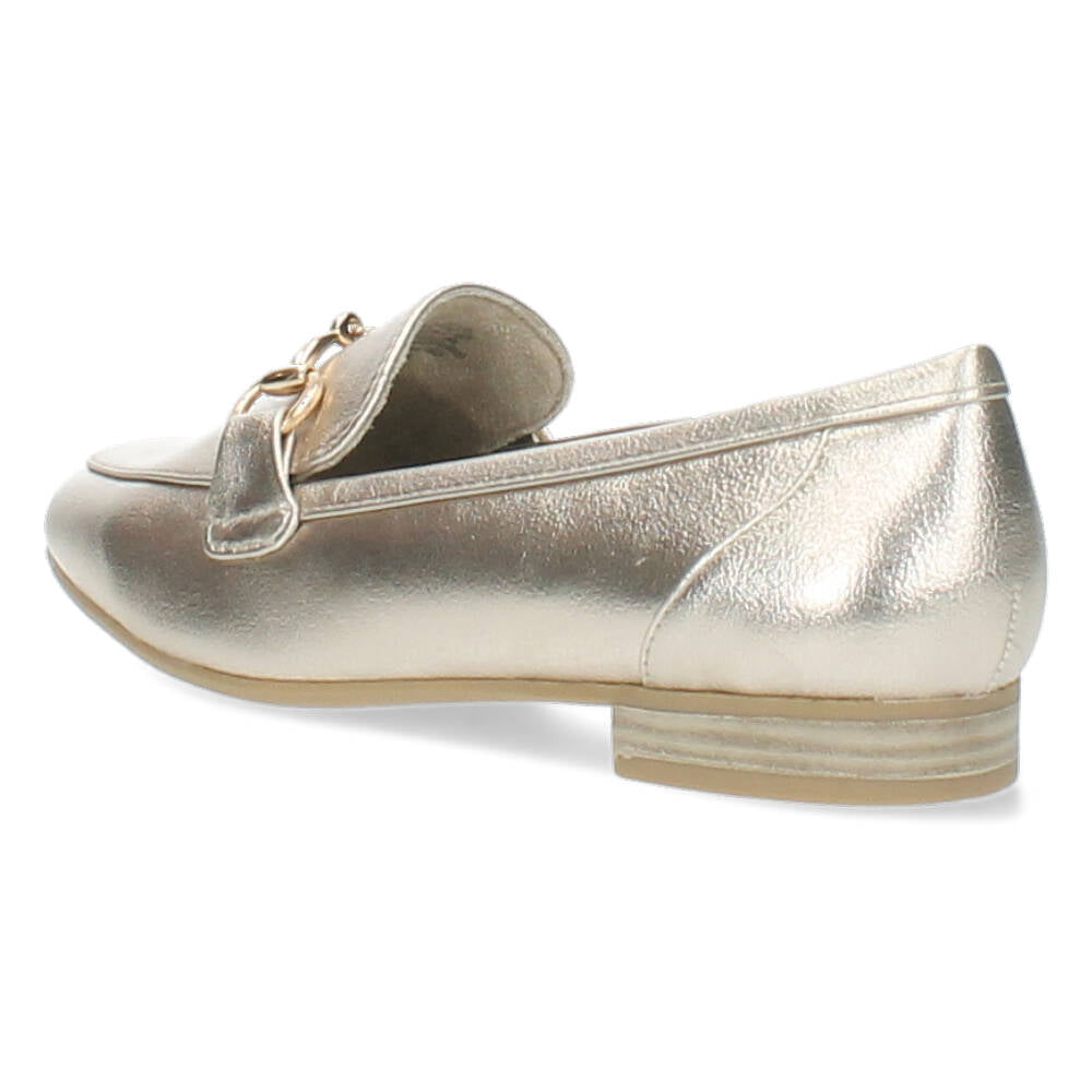 Metallic Mocassins