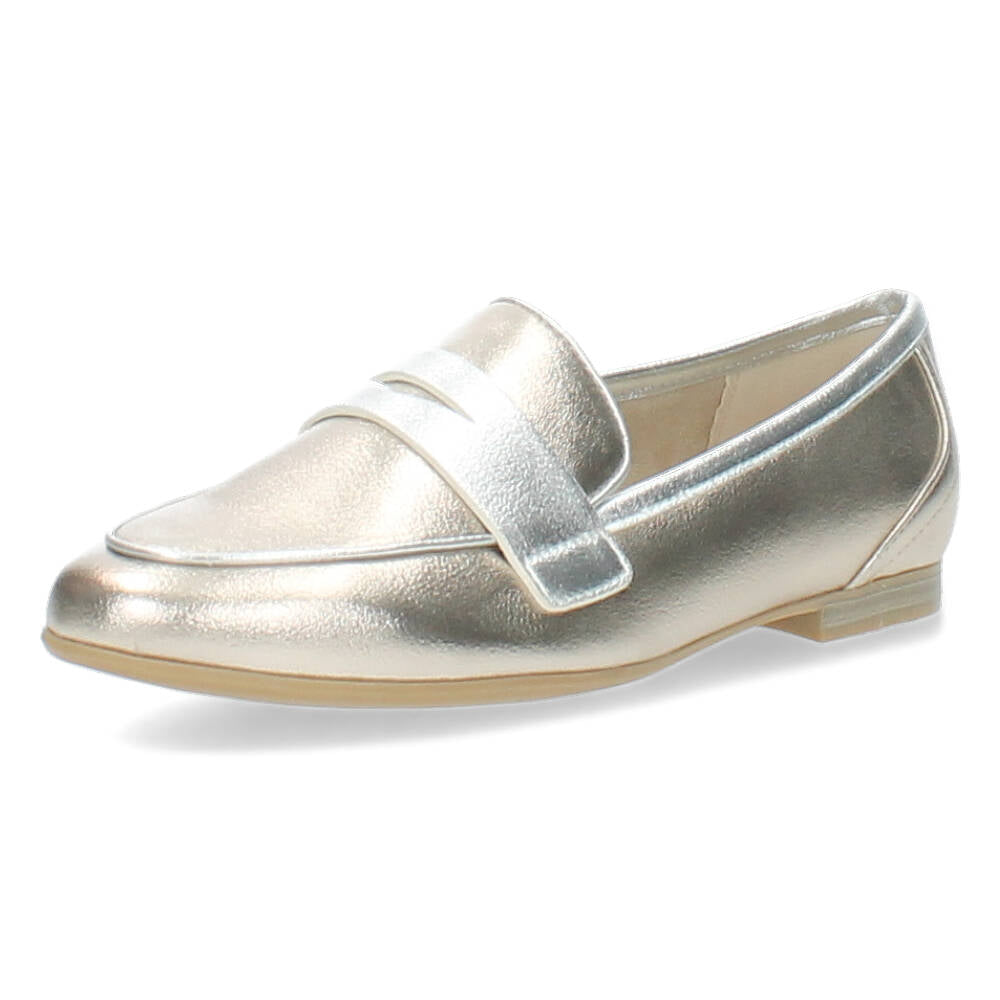 Metallic Mocassins