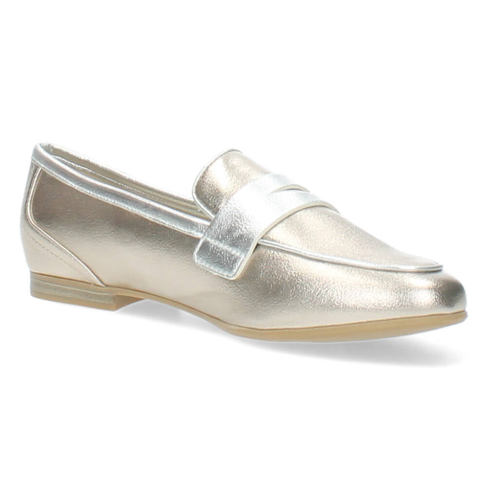 Metallic Mocassins