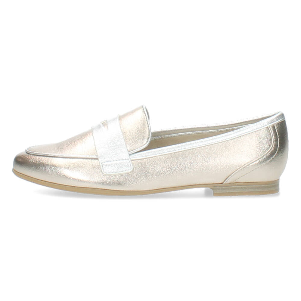 Metallic Mocassins