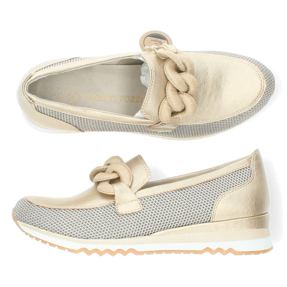 Gouden loafers