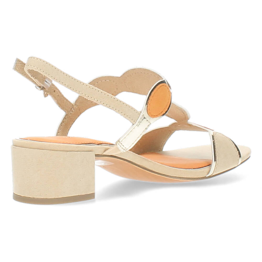 Oranje sandalen