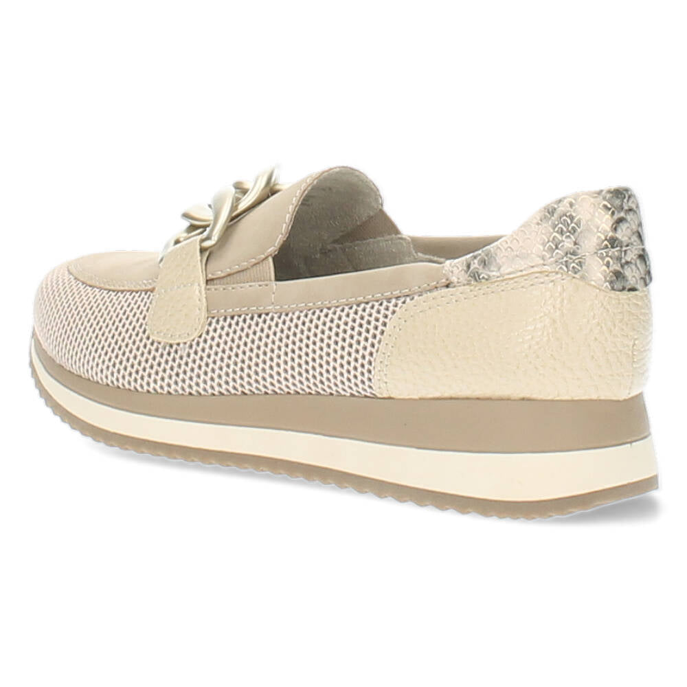 Taupe loafers