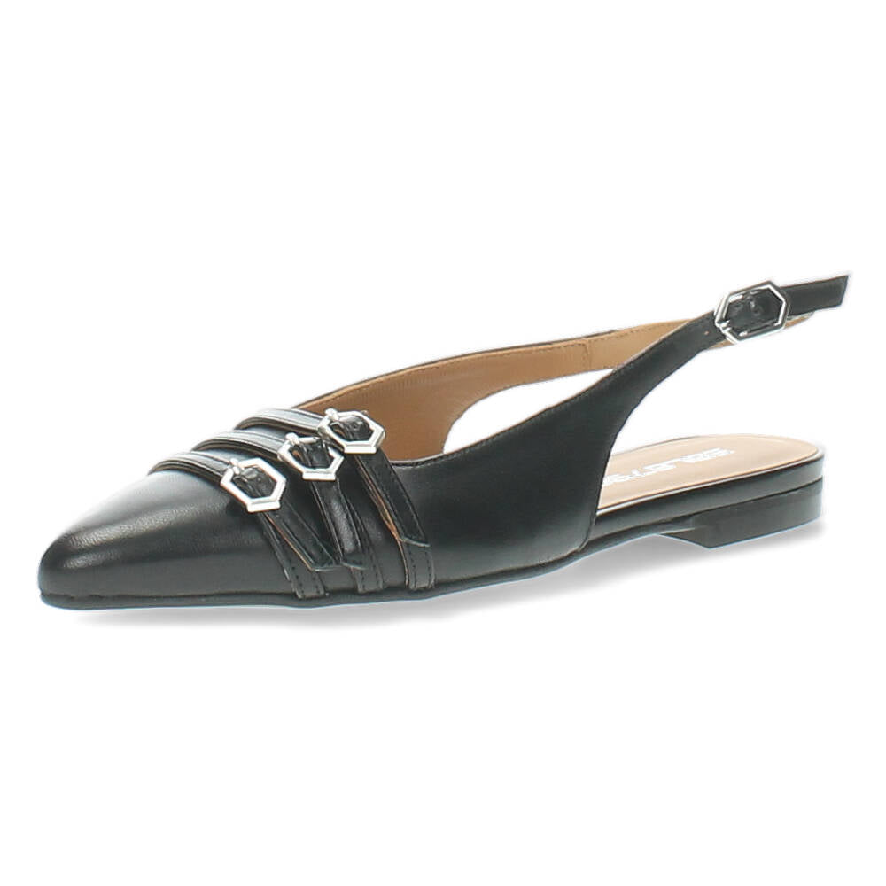Zwarte slingbacks
