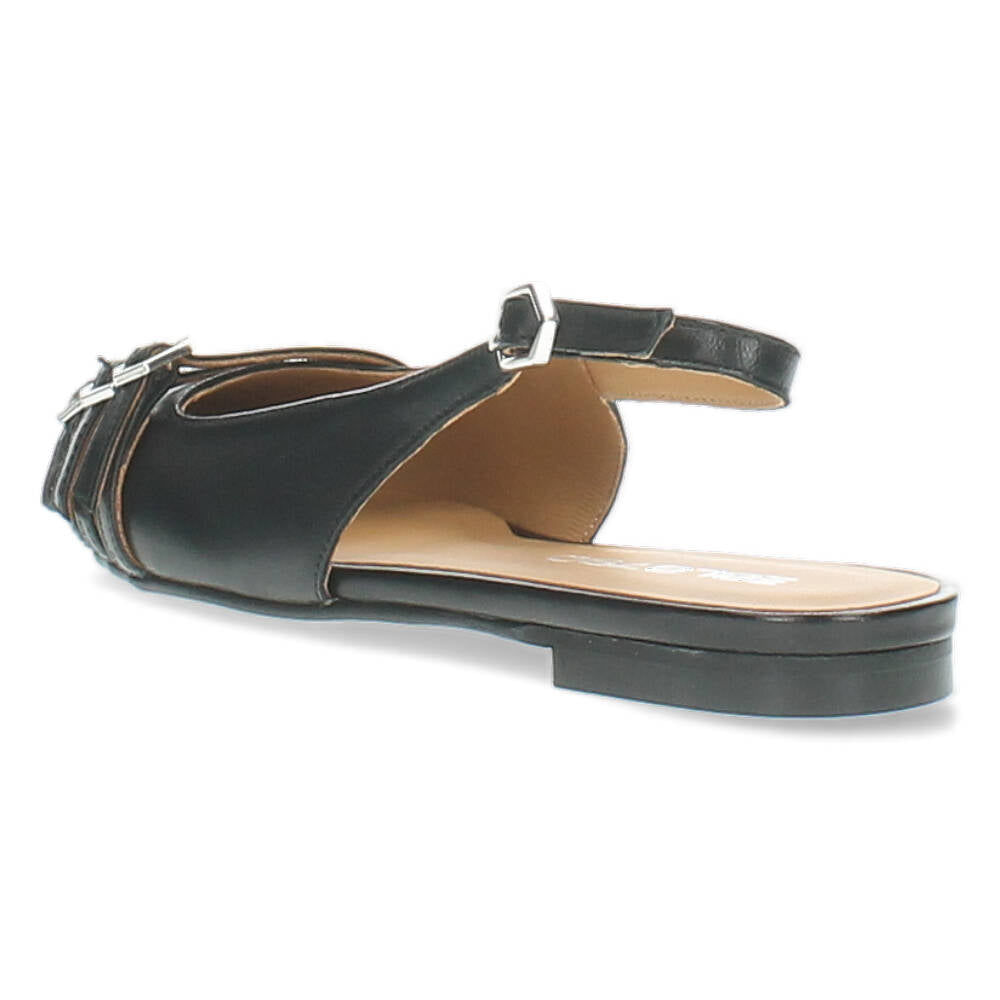 Zwarte slingbacks