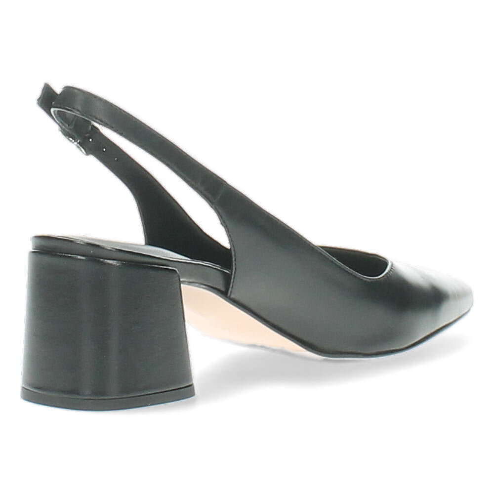 Zwarte slingbacks