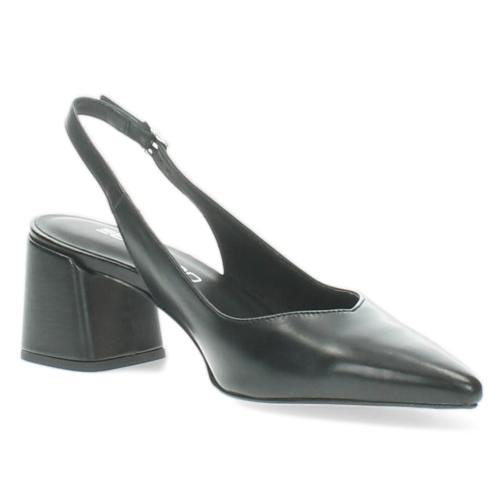 Zwarte slingbacks