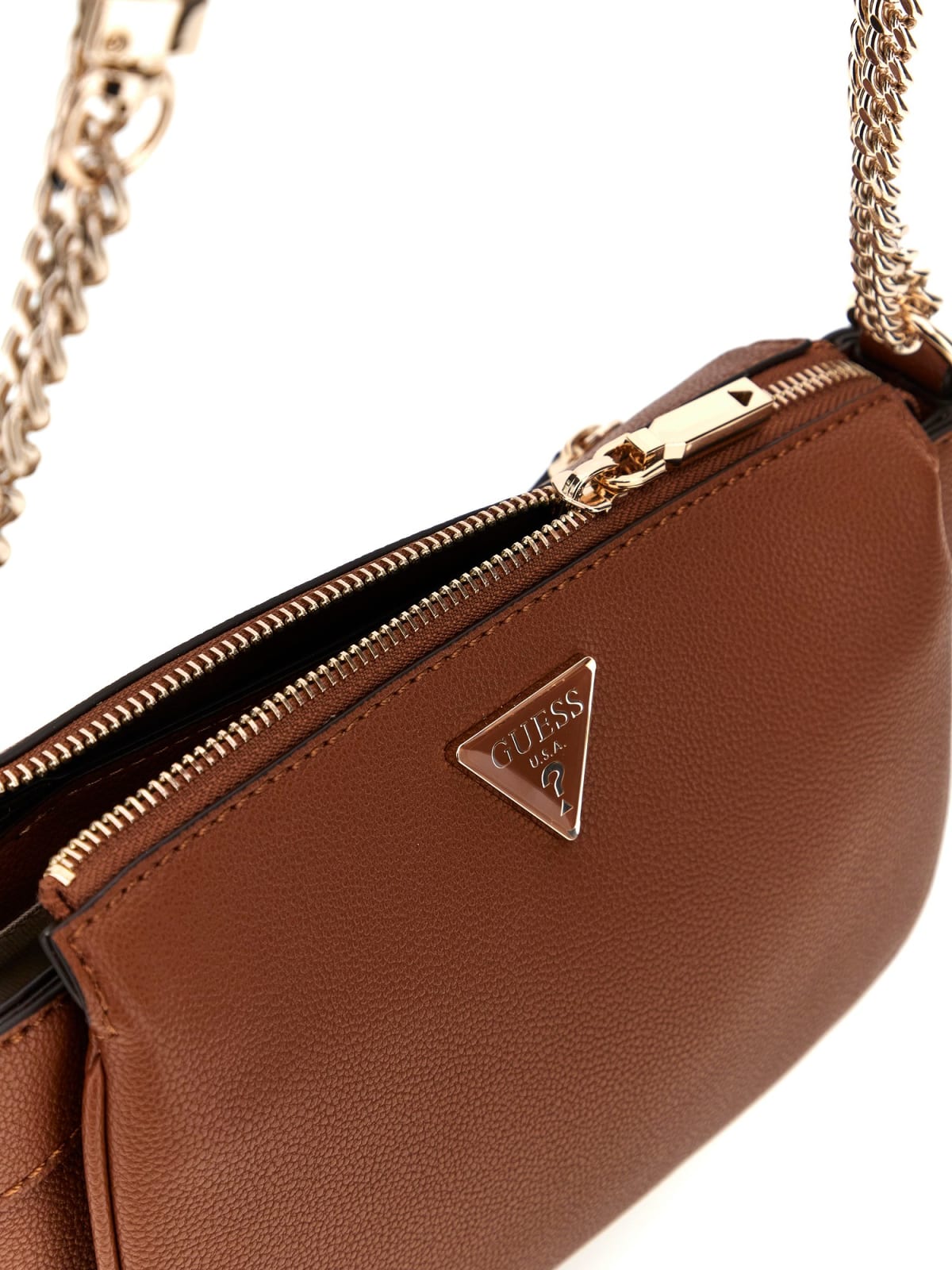 Cognac Guess schoudertas