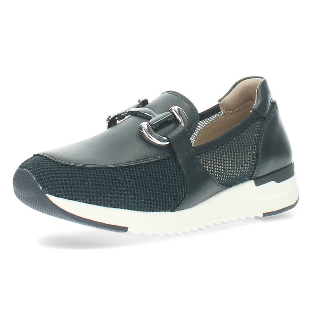 Blauwe loafers