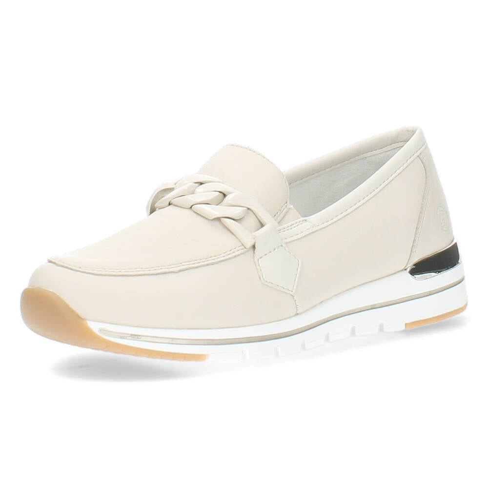Beige loafers